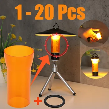 1-20 парчета Лампа против комари, аксесоари за външно осветление, фенер, на капака лампи, лампиони за Goal Zero 32005 Black Dog Light