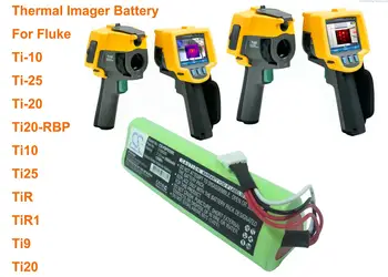 Батерия OrangeYu 2500 ма 3105035, 3524222, Ti20-RBP за FLUKE Ti10, Ti-10, Ti-20, Ti20, Ti20-RBP, Ti25, Ti-25, TiR, TiR1