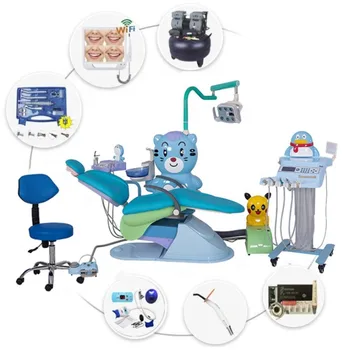 детско дентално оборудване, зареден с детски стоматологическим фотьойл CE