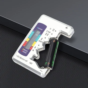 Дигитален Инструмент за диагностика капацитет LCD дисплей, Измерване на напрежението на батерията, Електрически детектор капацитет за проверка на нивото на зареждане на батерията