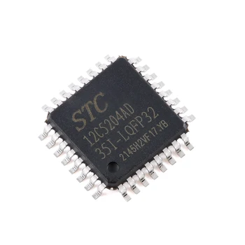 Едно-чип микрокомпютър STC12C5204AD-35I-LQFP32 STC12C5204AD LQFP32