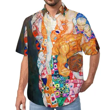 Ежедневни ризи в стила на Густав Климт, риза за почивка 