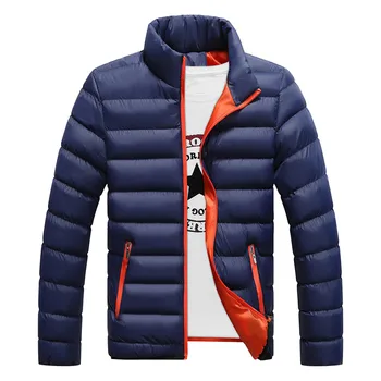 Зимна Нова Топло яке За Мъже, Ежедневното палто с яка с цип-часова, мъжки Удебелена на Горно облекло, Мъжки Връхни дрехи 2023
