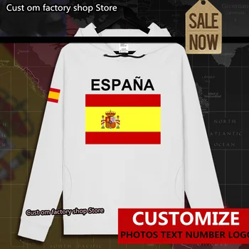 Кралство Испания Espana ESP Испански Испанецът мъжки hoody блузи, пуловери мъжки hoody тънка градинска облекло за хип-хоп 02