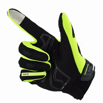Летни мотоциклетни ръкавици за сензорен екран за целия пръст за състезания/катерене/ колоездене/каране, Ветроупорен ръкавици за мотокрос Luvas