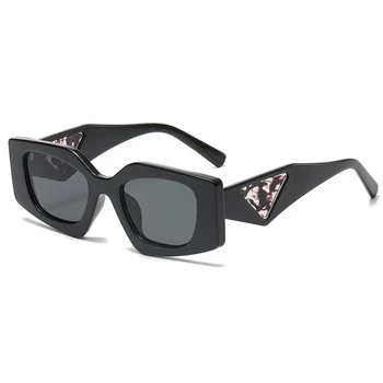 Луксозни дизайнерски слънчеви очила за мъже и жени, Унисекс дизайнерски плажни слънчеви очила в ретро рамки луксозен дизайн UV400