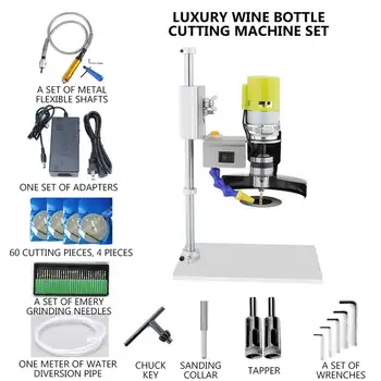 Машина за рязане на винени бутилки се Използва за направата на саксиите Многофункционален стеклокерамический машина за рязане на бутилки