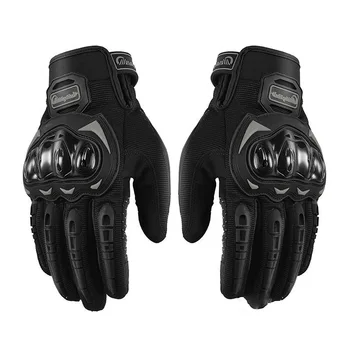 Мотоциклетни ръкавици, нескользящие дишащи ръкавици за пълен пръст за мъже и жени, ръкавици за езда, аксесоари за пристигания