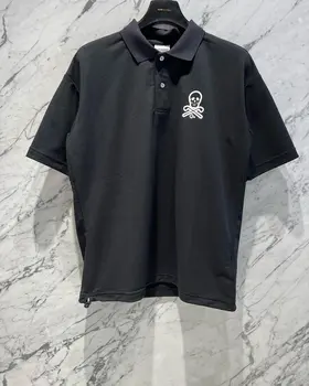 мъжка риза за голф летен спортен cut, Свободни мъжки ризи поло с къс ръкав