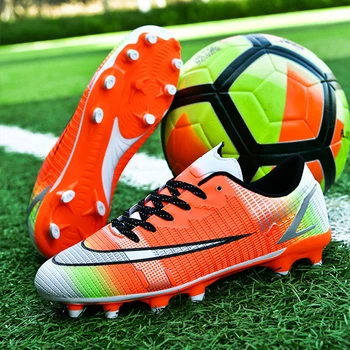 Мъжки Спортни обувки, Футболни Оригинални Мъжки футболни обувки Turf Training Low Top Fast Soccer Стаи за футболни Маратонки за мъже