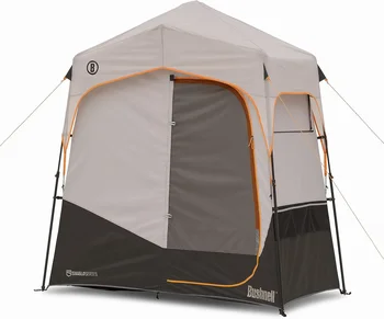 Палатка с технология миг инсталиране |Shield Series 2-стаен душ палатка за семеен къмпинг, лов, туризъм |Solar Water Reservoi