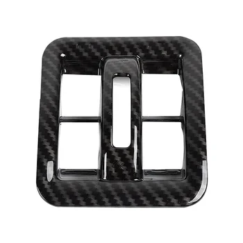 Панел бутон за включване на прозореца на таблото за Jeep Wrangler JK 2011-2017, аксесоари за интериор, ABS-карбоновое влакна