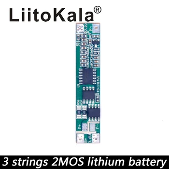 Печатна платка LiitoKala 3S 12V 18650 10A BMS 10,8 V 11,1 12,6 V V заплащане за защита от напрежение литиево-йонна защита на литиева батерия