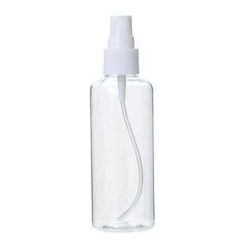 Пластмасови празни бутилки със спрей за Еднократна употреба, Прозрачна Празна Бутилка със спрей, подходяща за течности