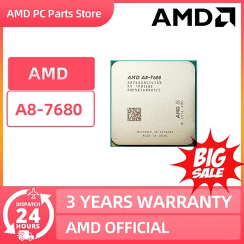 Процесор AMD A8-7680 Цена на цена на производителя A8 7680 3,5 Ghz Четириядрен четырехпоточный процесор AD7680ACI43AB 45 W Конектор