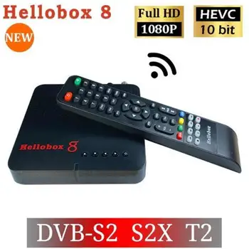 Сателитен приемник Hellobox 8 DVB-T2 Combo TV BOX Възпроизвеждане на сателитна телевизия на мобилния си телефон Подкрепа за Android/I0S Възпроизвеждане на открито DVB S2