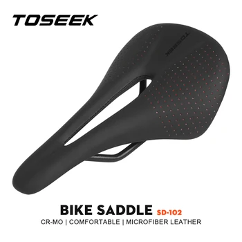 Седлото състезателен велосипед TOSEEK SD102 тренировъчен клас Man Road Tt TimeTrial за триатлон, лесно седалката с възглавница