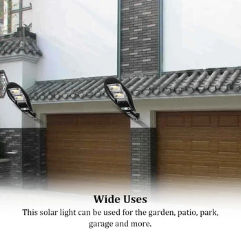Сензор за осветление със слънчева енергия, външни стенни лампи, градина, тераса, двор, led уличен фенер, мощни фенери, аксесоар