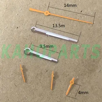 Сребристи/оранжеви стрелки часа с 6 стрелки, за да мултифункционален механичен механизъм LT106