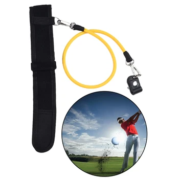Тренировочная въже за голф, 1 бр., подпомагаща помощ, повышающая точност и контрол Завъртане на рамото, здрава и практична