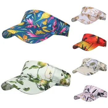 Цветна графична шапка за жени, мъжки модни солнцезащитная шапка, лятна плажна шапка, Регулируеми шапки, шапка за почивка, спорт
