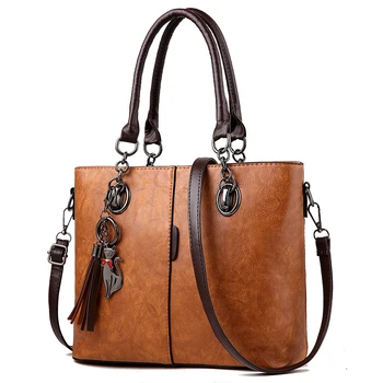 Чанта през рамо за жени, луксозни чанти, чанти през рамо с пискюли, дамски чанти-незабавни посланици, реколта чанта-тоут