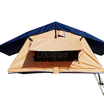 Палатка за нощуване на открито, полиестер, Памук, Голяма водоустойчив, невероятен, непромокаемая, Автомобили палатката на покрива